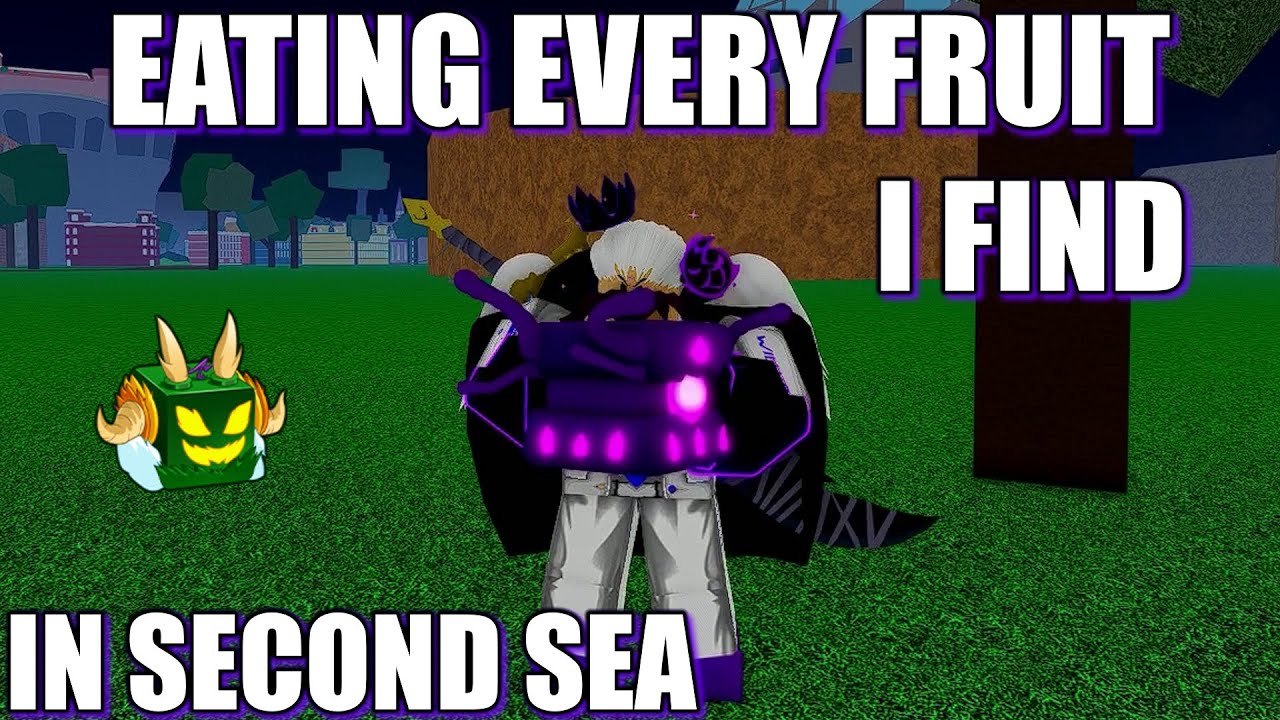 Eating EVERY DEVIL FRUIT I Find In Second Sea - Blox Fruits - YouTube