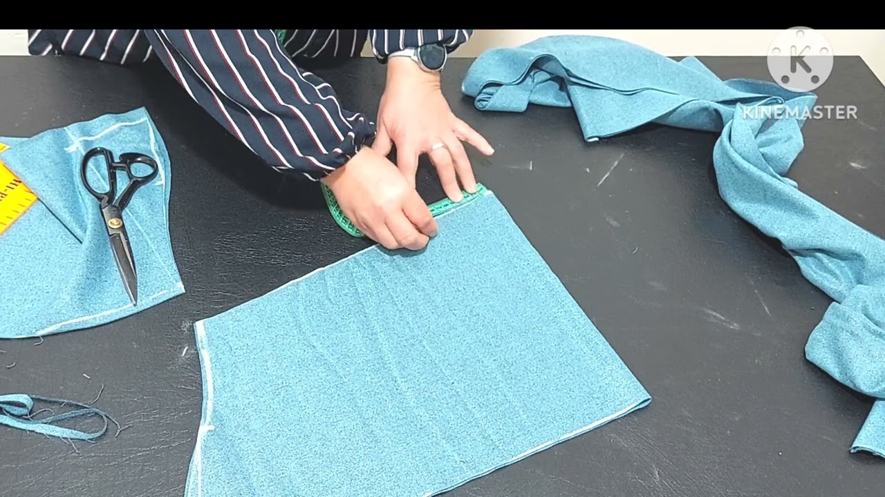 تفصيل وخياطةجلابة شتوية بالخراط /وشرح مبسط للمبتذئين#جلابة_مغربية #fashion #جلابة_بالخراط#easysewing