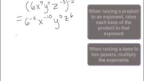 College Algebra Prerequisite - Simplifying an Exponential Expression Example 2