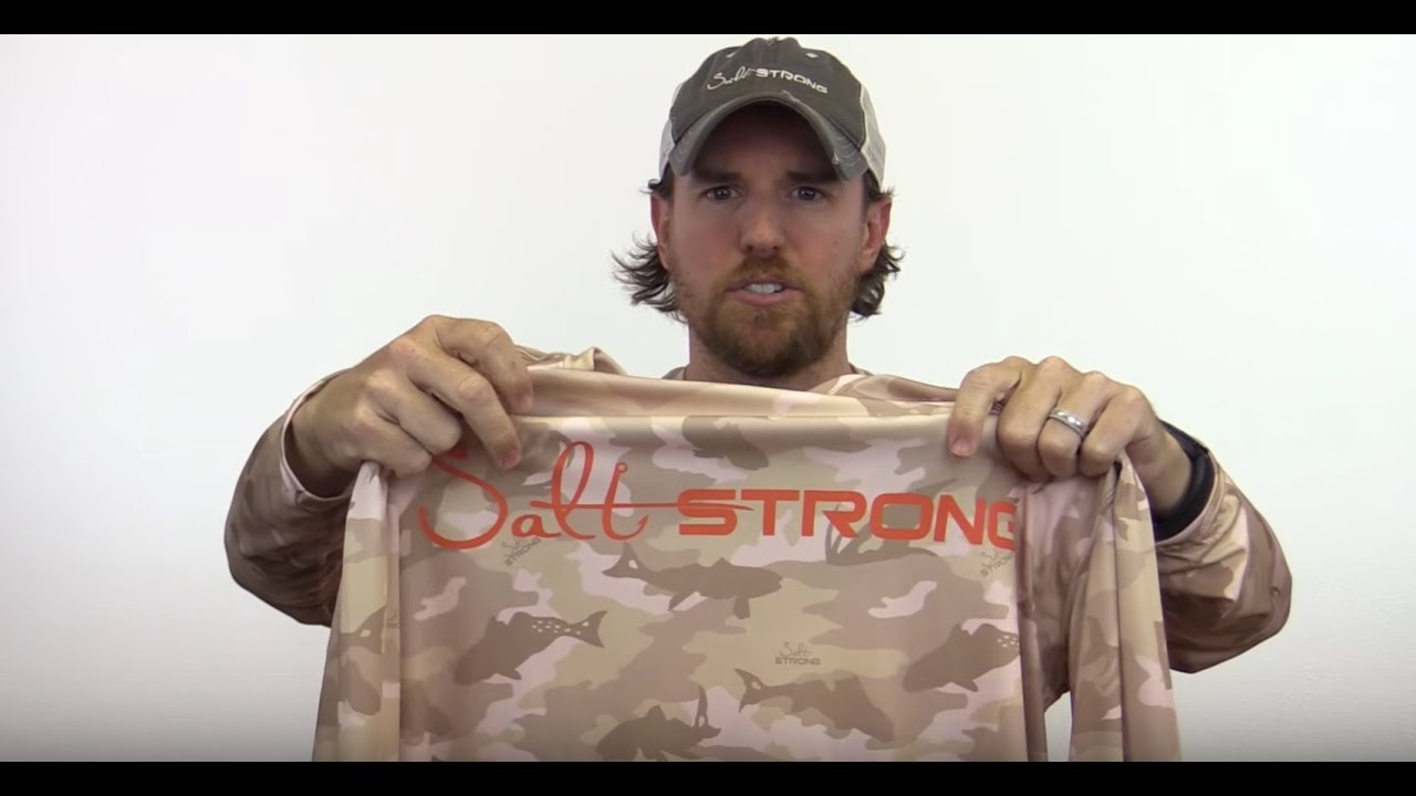 Salt Strong Redfish Camo Performance Shirt [FREE GIVEAWAY]