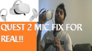 HOW TO FIX OCULUS QUEST2 MIC FOR REAL !! (PC/LINK/RIFT)