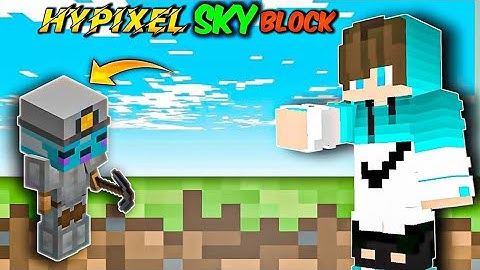 Make Minion In HYPIXEL SKYBLOCK 🏘️ | MINECRAFT GAMEPLAY VIDEO | how to make minons in HYPIXEL