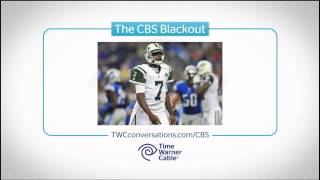 Time Warner Cable CBS Blackout Ad
