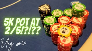 Can I Make The Hero Call For $5,000??? | $100 - $100,000 Bankroll Challenge Poker Vlog #64