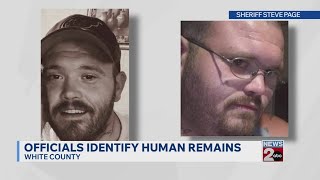Officials identify human remains found in White County