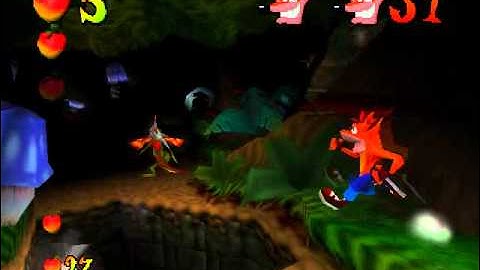 Crash Bandicoot 2: Cortex Strikes Back Walkthrough: Part 27 - Totally Fly [Clear Gem]