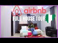 FULL HOUSE TOUR - MY FIRST AIRBNB EXPERIENCE IN LAGOS, NIGERIA