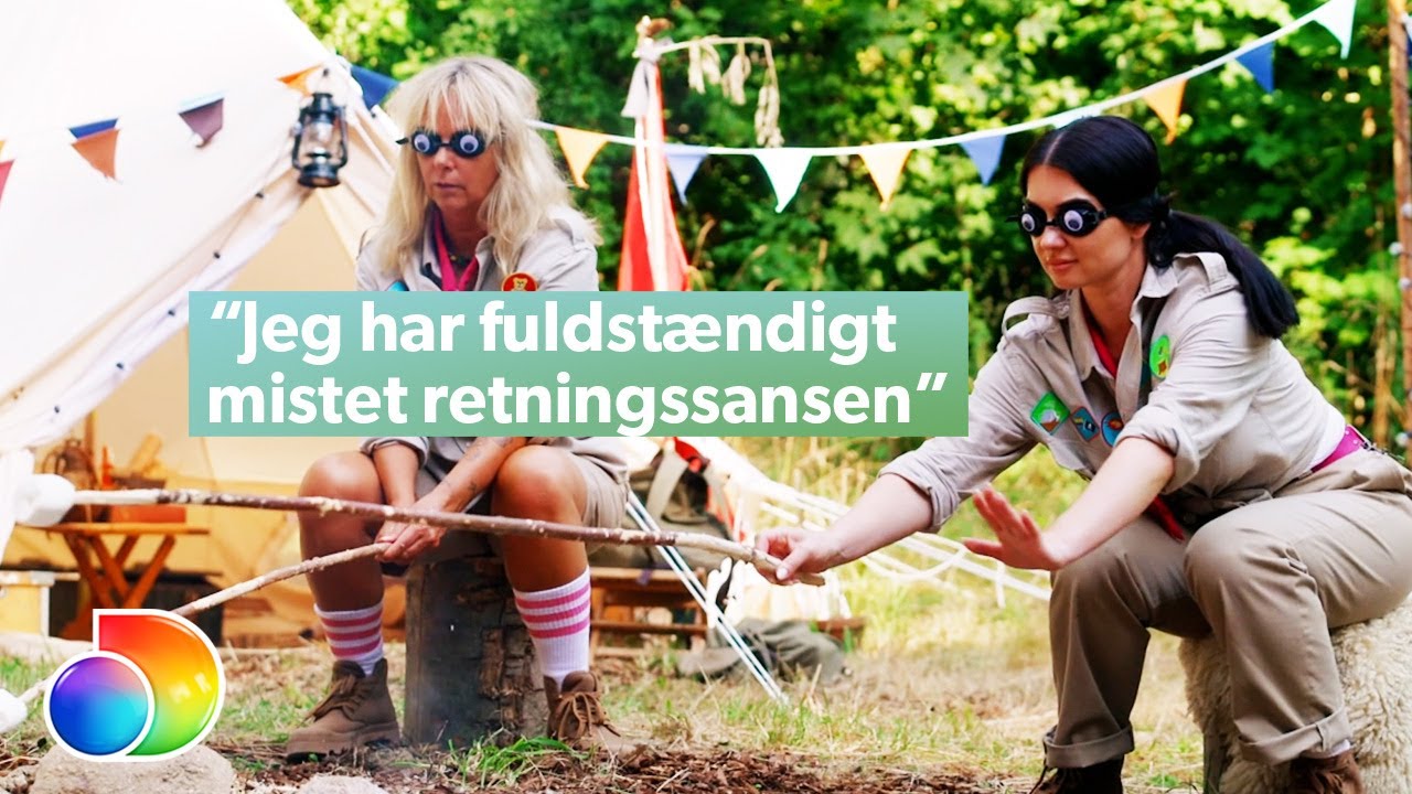 Hvordan rister man skumfiduser uden at kunne se?? 🤔 | De Uduelige | discovery+ Danmark