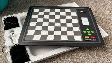 Vonset Core L6 Computer Chess Game Electronic Chess Set Review, Chess Tech at its Finest!!!