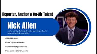 Nick Allen Updated Resume Reel