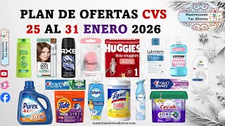 Plan de Ofertas CVS 👉🏻 1/25/26 al 1/31/26 Maximizando