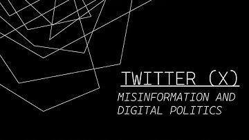 Twitter (X) Misinformation and Digital Politics