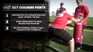 Set and punch: Offensive linemen