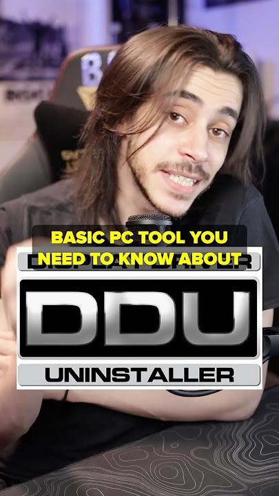Basic PC Tool You Need To Know - DDU (Display Driver Uninstaller)
