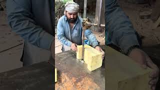 Making wooden book stain 📖 📕 cutting machine skills 😱😨#woodworking #viral #wood #viral #wood