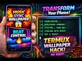 How to Change Phone Wallpaper Using Termux 📱 (Auto + Music Mode, No Root)