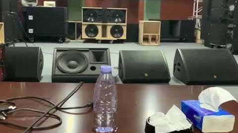 Sanway Audio K1  K1-SUB line array system demo video