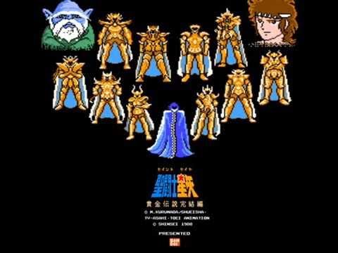 SAINT SEIYA: OUGON DENSETSU KANKETSU HEN - ( NES ) - PLAYTHROUGH - EM PORTUGUÊS.