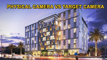 3DS Max Physical Camera VS Target Camera-Basic For Beginners  | 3D WORLD 2.0