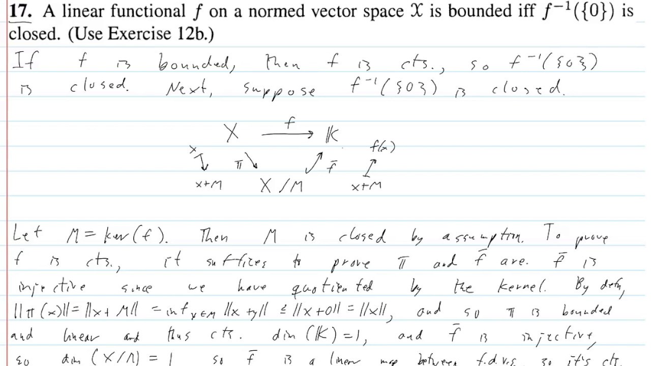 Folland Chapter 5 Exercise 17 - YouTube