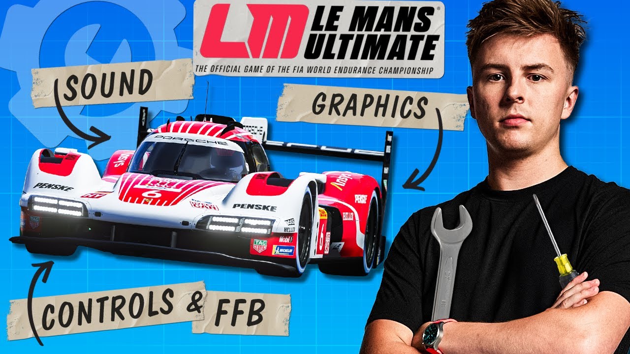 The BEST Le Mans Ultimate Settings by Professional Sim Racer - YouTube