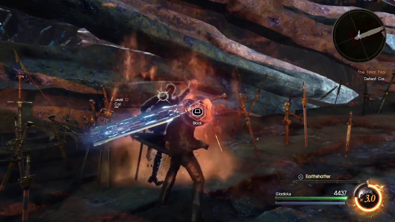 Final Fantasy XV Episode Gladiolus Transcendence Trophy in 235