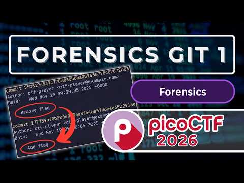 Forensics Git 1 - Recovering Deleted Files with Git Checkout | picoCTF 2026