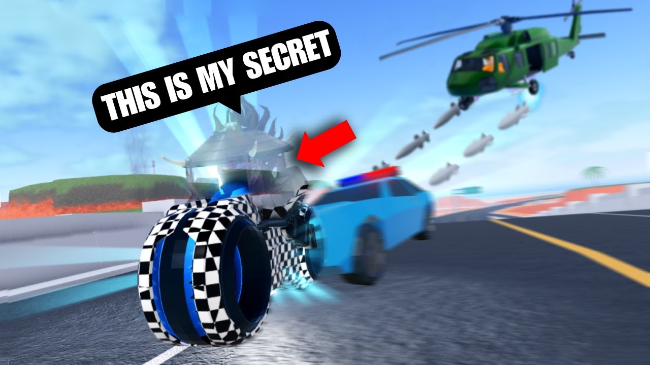 Grinding with an INVISIBLE SKIN in Roblox Jailbreak