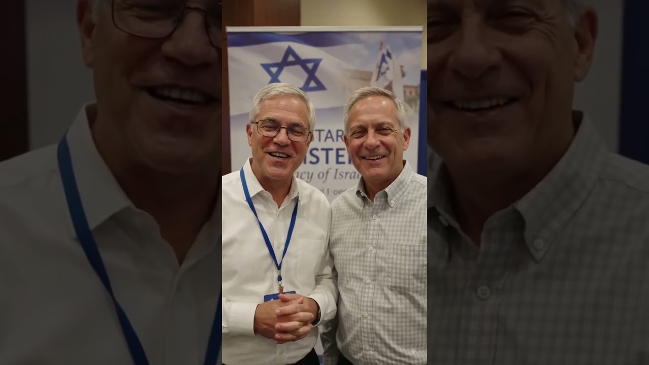 Jay Fuss and Steve Martin speak up for our friends in Israel. We attended the Glory of Israel conf.