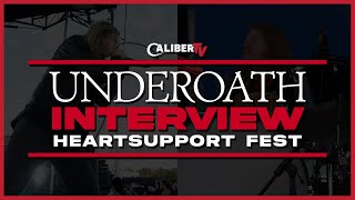 Underoath Discusses New Single &quot;Let Go&quot;, Blind Obedience Tour, +More (Interview) | HeartSupport Fest
