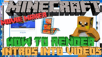 How in render Intros into your Videos - Windows Movie Maker