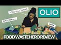 OLIO FOOD WASTE HERO REVIEW || Reducing Food Waste