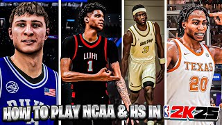 Unlock High School & College in NBA 2K25 – Full Guide!
