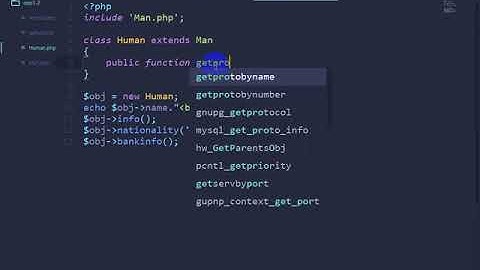 Php OOP Tutorial encapsulation