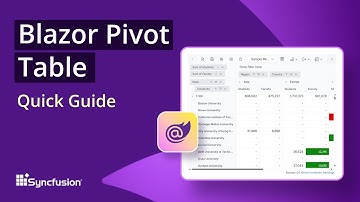 Blazor Pivot Table: The Ultimate Feature Walkthrough