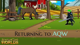 Returning to AQW