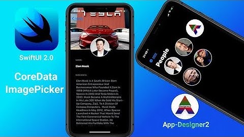 SwiftUI 2.0 how to create this amazing People App(pure CoreData + ImagePicker ) in Xcode 12