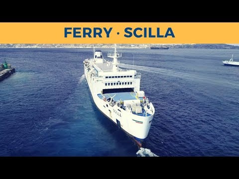 Departure of ferry SCILLA, Villa San Giovanni (Rete Ferroviaria Italiana - RFI)