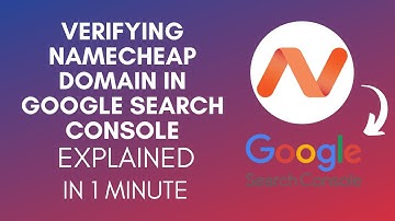 How To Verify Namecheap Domain In Google Search Console (2025)