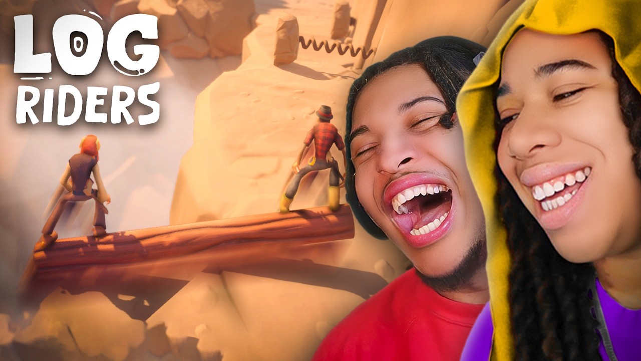 Cheat Log Riders Riding Wood RUINED Our Friendship - Log Riders - YouTube