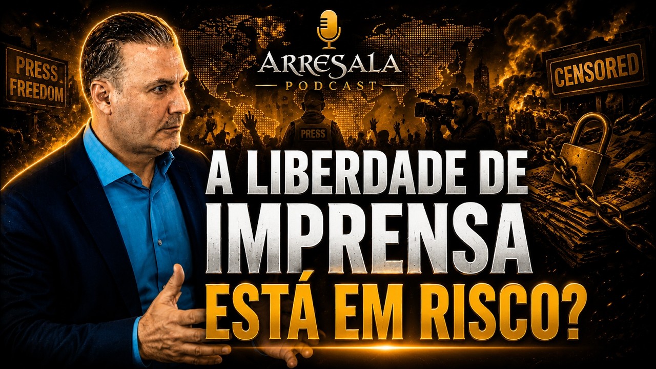 A LIBERDADE DE IMPRENSA ESTÁ EM RISCO? // Corte do Arresala Podcast