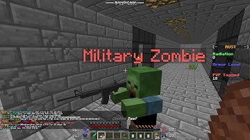 Rust V2 Killing Kill Bot in Militarty Vault #4