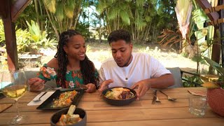 Un restaurant incroyable autour du poisson frais à Fort de France en Martinique ! On s’est régalé