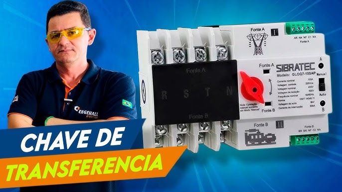 Chave De Transferencia Automatica W2r-2p/ P 100a 110v / 220v - E Solar de  Mambucaba Ltda