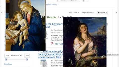 Searching ATLA Religion Database