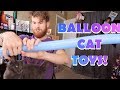 MAKING MY CAT BALLOON TOYS!
