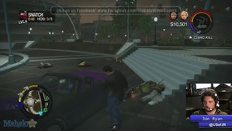 Saints Row 2 Gameplay Walkthrough - Snatch: Downtown lvls 3/4