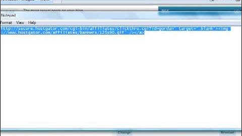 Inserting affiliate banner into sidebar on wordpress blog