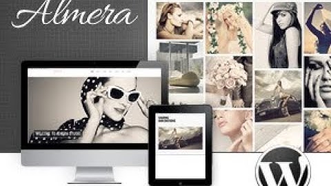 Almera WordPress Theme for Photo Portfolio and Model Agency - OneClick Demo Installation quick guide