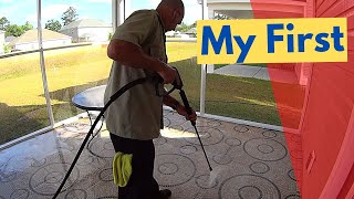 Pressure Wash Ceramic Tile - LOW PRESSURE Patio Wash
